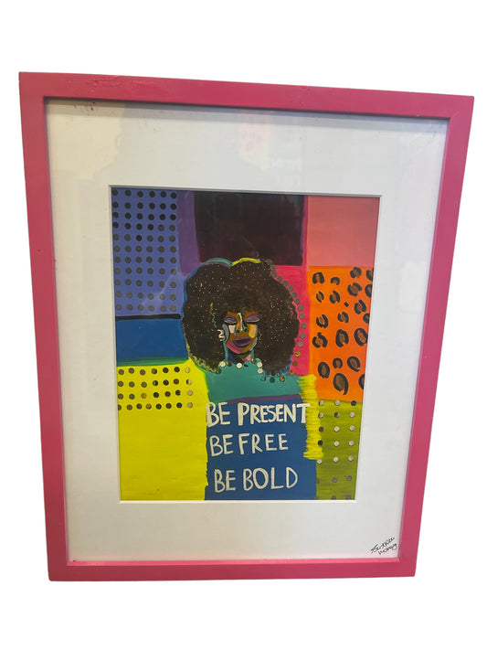 Be Present Limited Edition 1:1 Framed Print